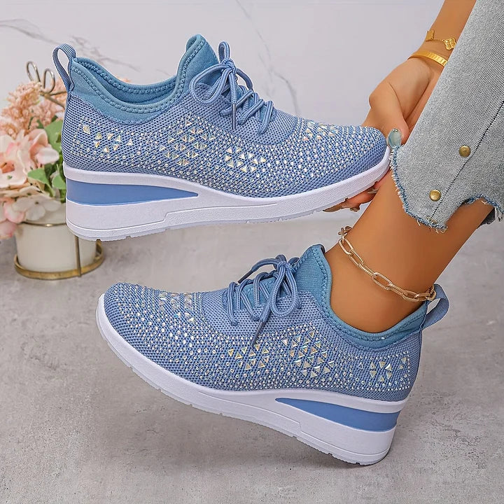 Bonnie | Zapatillas Ortopédicas con Pedrería
