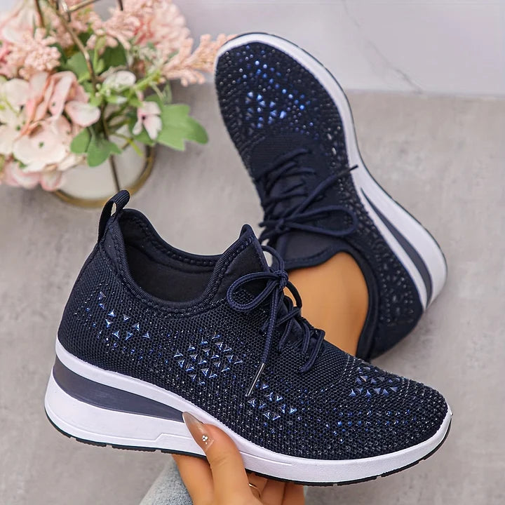 Bonnie | Zapatillas Ortopédicas con Pedrería