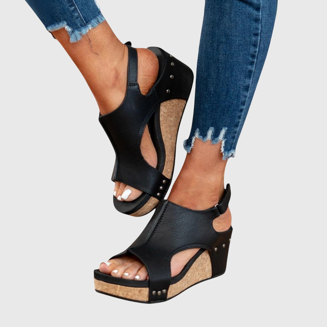 Adela | Sandalias de Cuña