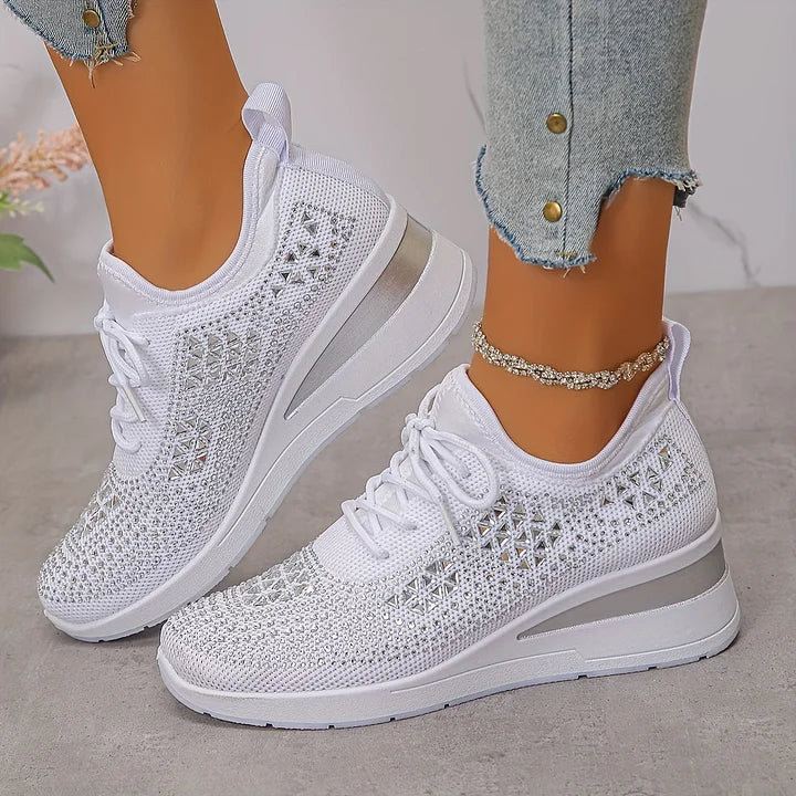Bonnie | Zapatillas Ortopédicas con Pedrería