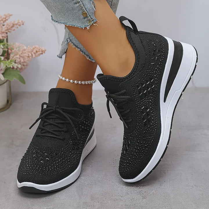 Bonnie | Zapatillas Ortopédicas con Pedrería