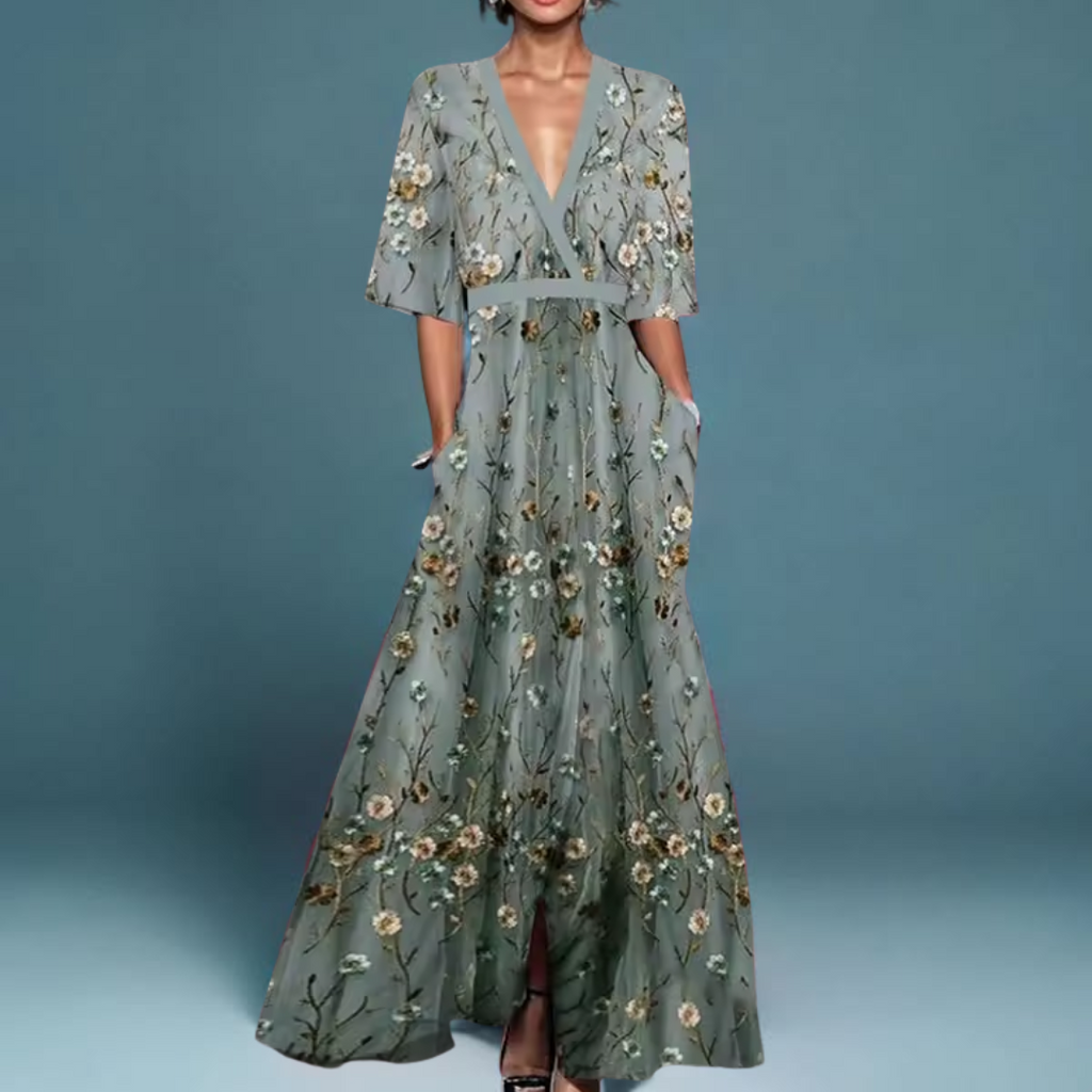 Michelle™ - Vestido Largo Elegante