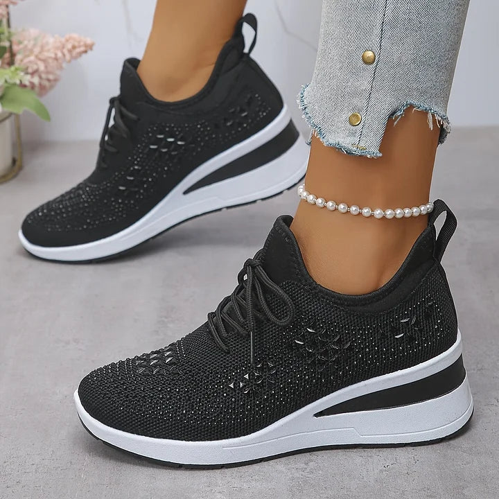 Bonnie | Zapatillas Ortopédicas con Pedrería