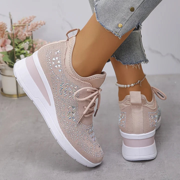 Bonnie | Zapatillas Ortopédicas con Pedrería