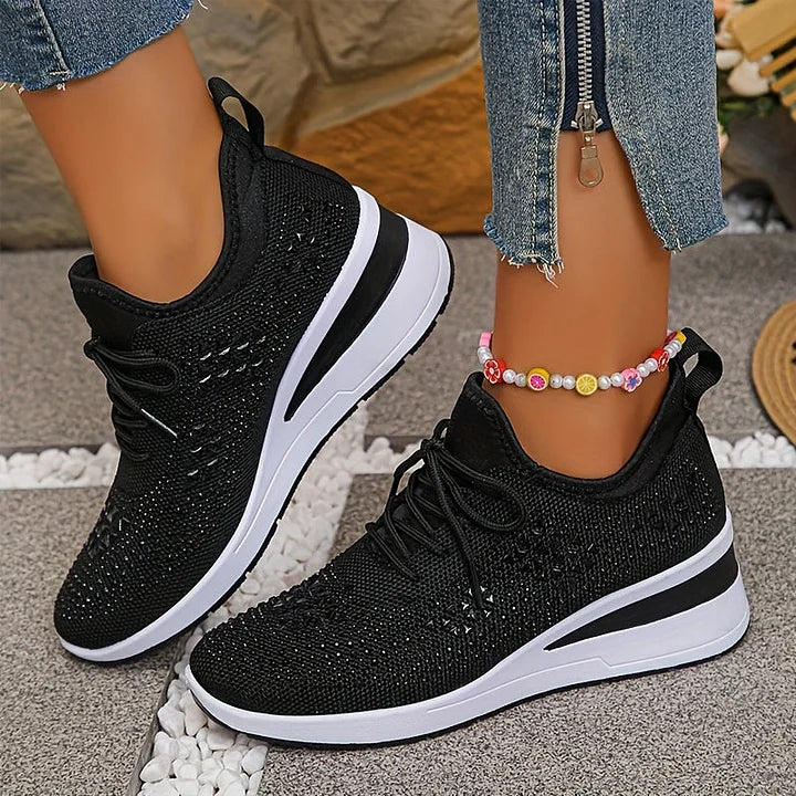 Bonnie | Zapatillas Ortopédicas con Pedrería