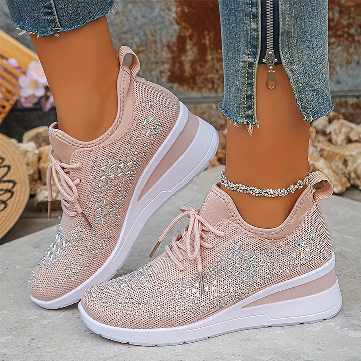 Bonnie | Zapatillas Ortopédicas con Pedrería
