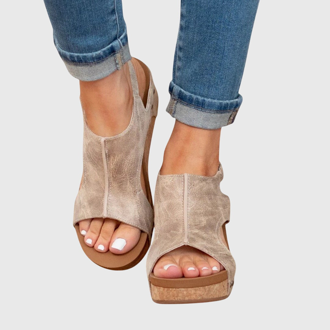 Adela | Sandalias de Cuña