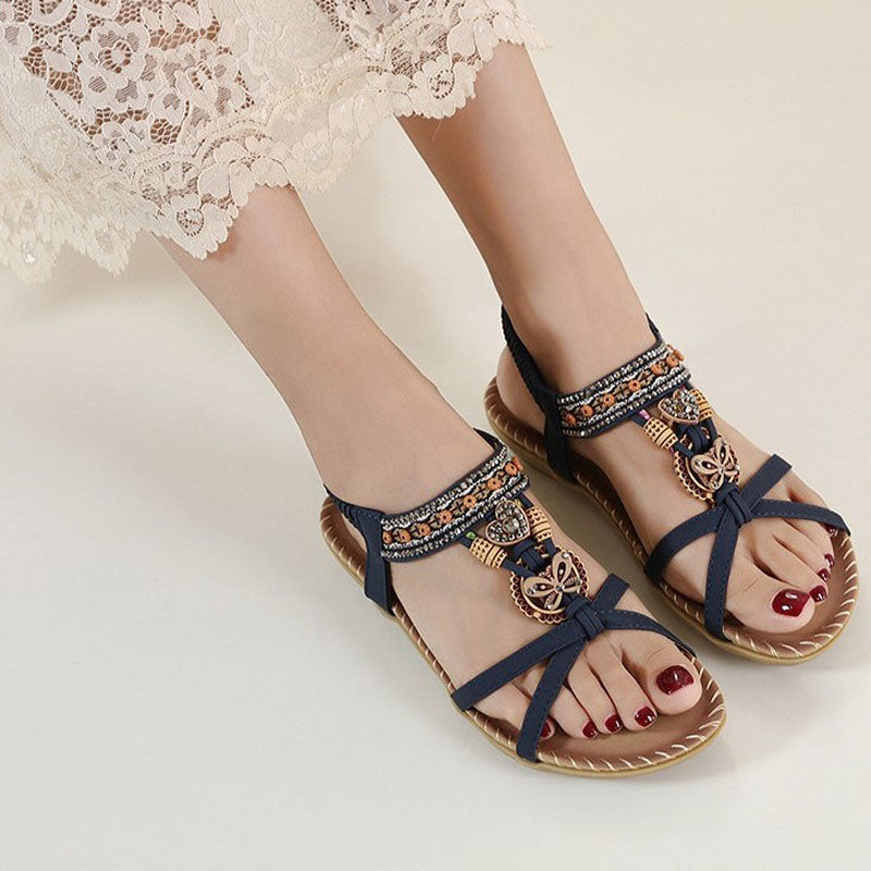 Sandalias bohemias vintage