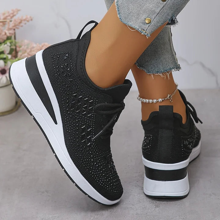 Bonnie | Zapatillas Ortopédicas con Pedrería