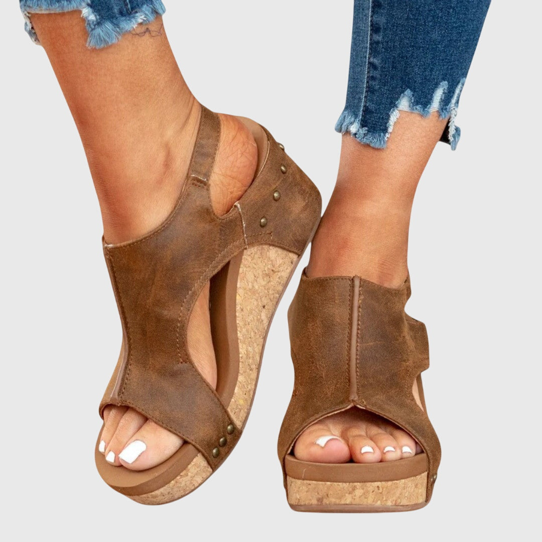 Adela | Sandalias de Cuña