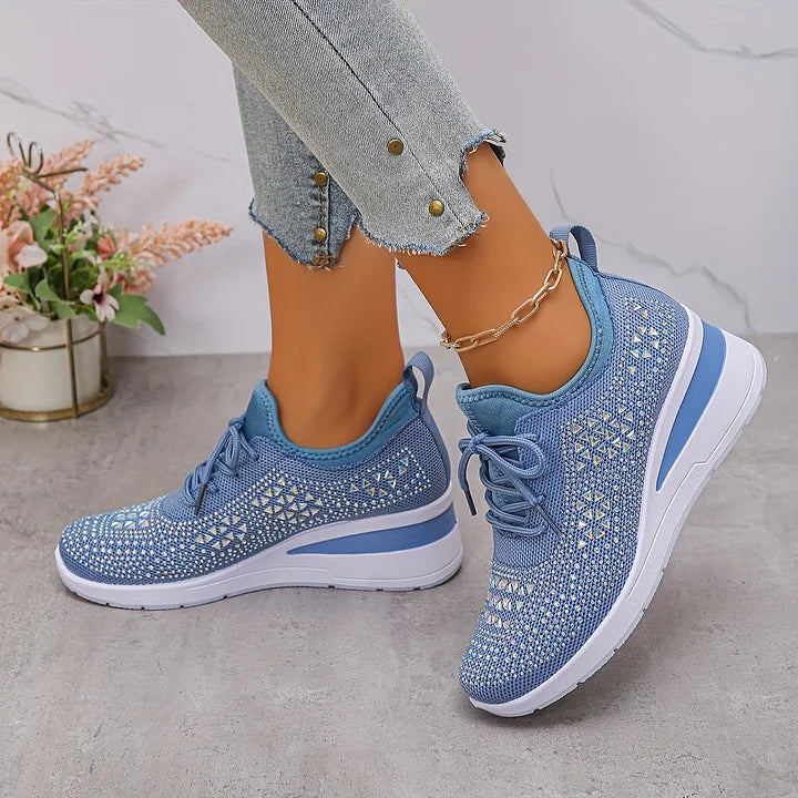 Bonnie | Zapatillas Ortopédicas con Pedrería