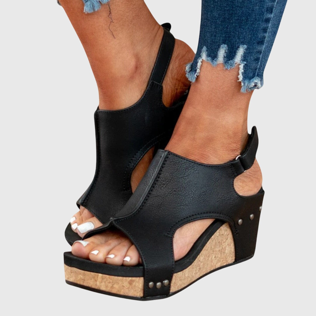Adela | Sandalias de Cuña