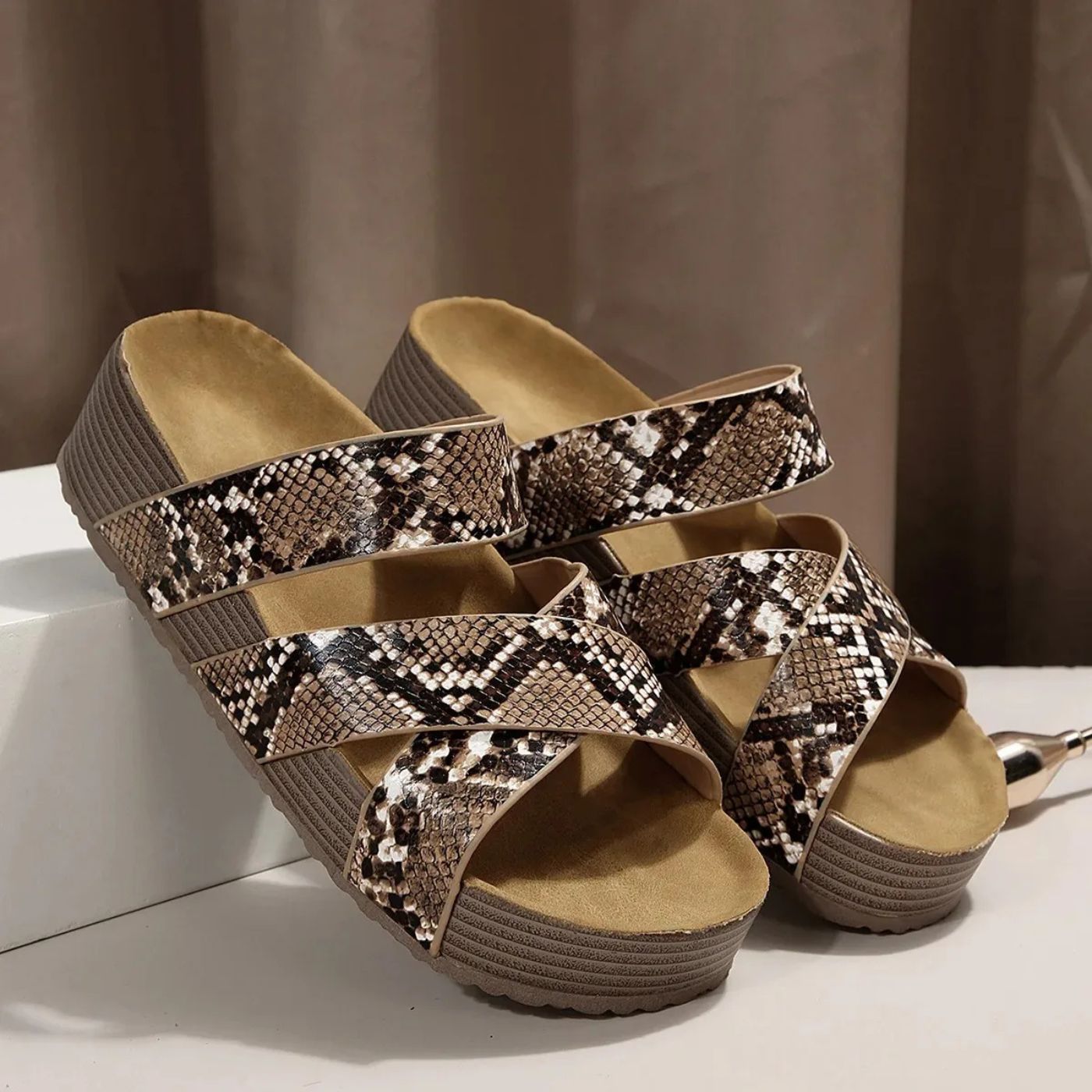 Abigail | Sandalias de Cuero.
