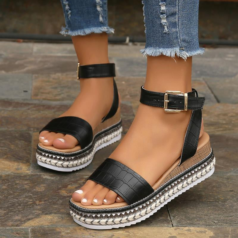 Sandalias de plataforma casual