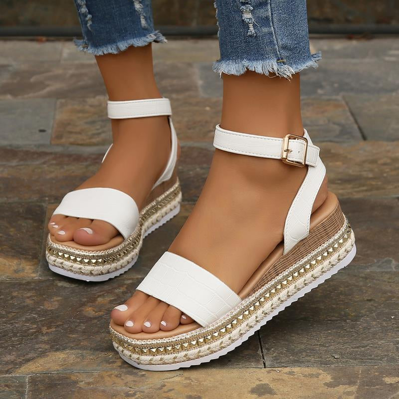 Sandalias de plataforma casual