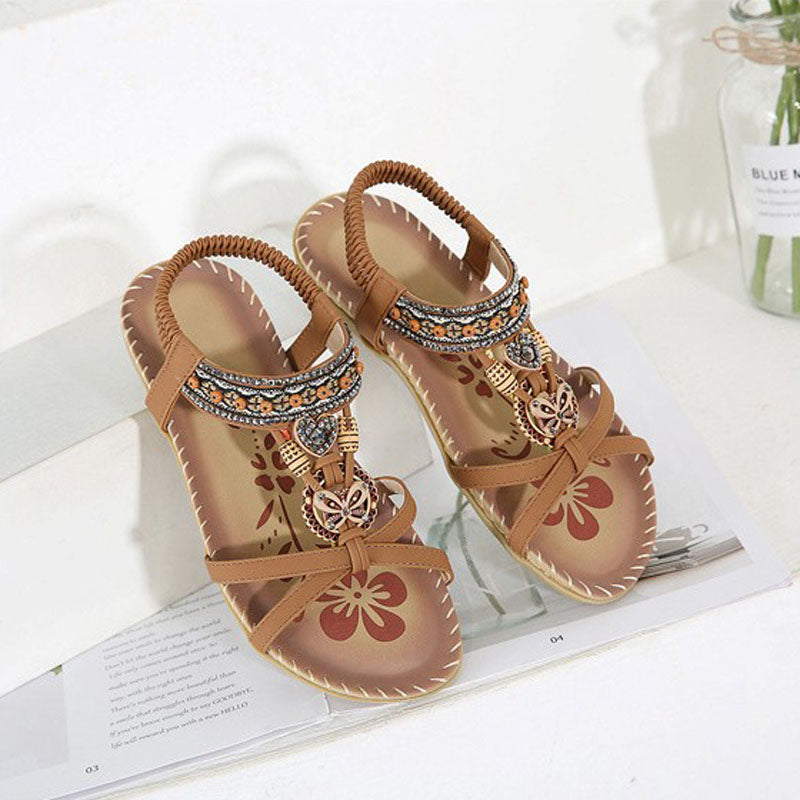 Sandalias bohemias vintage