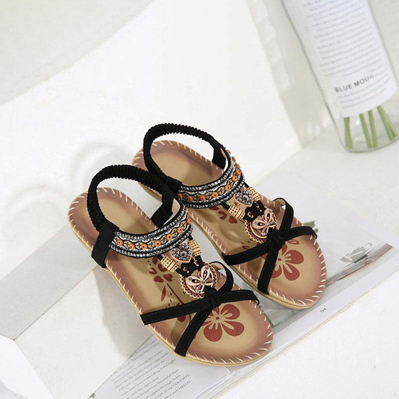 Sandalias bohemias vintage