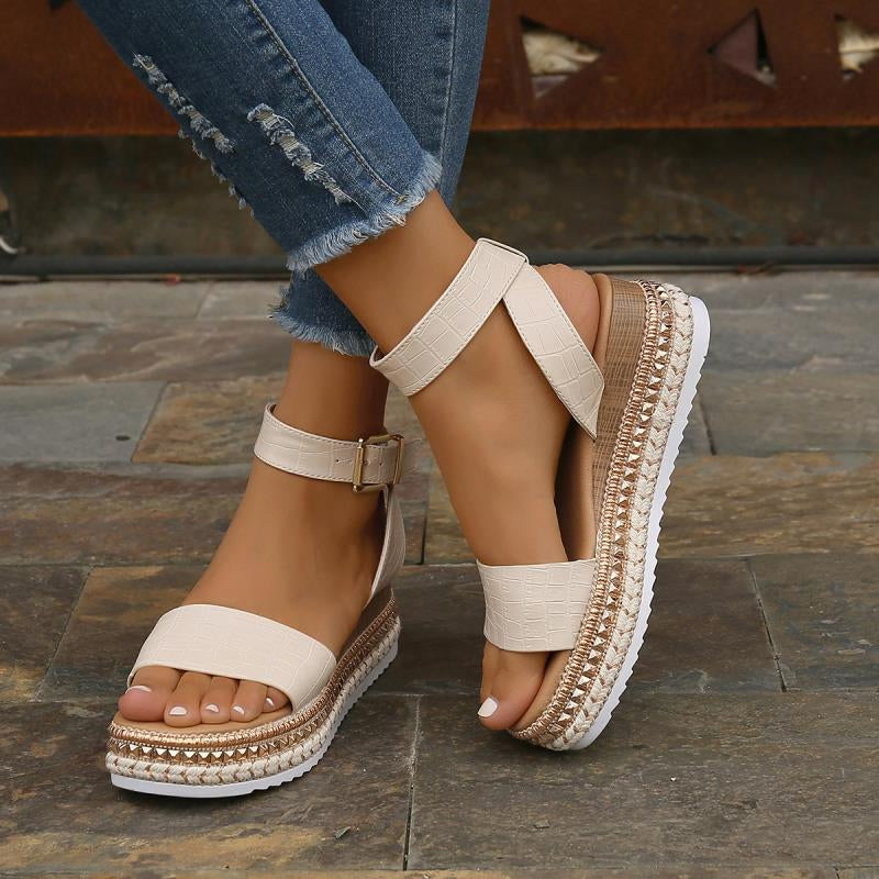 Sandalias de plataforma casual