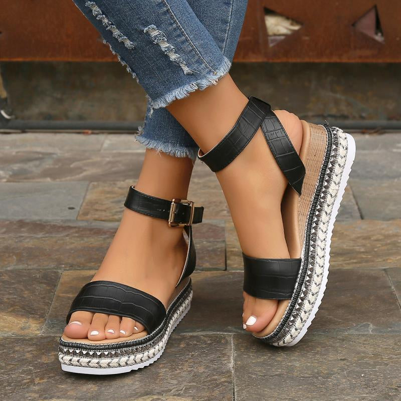 Sandalias de plataforma casual