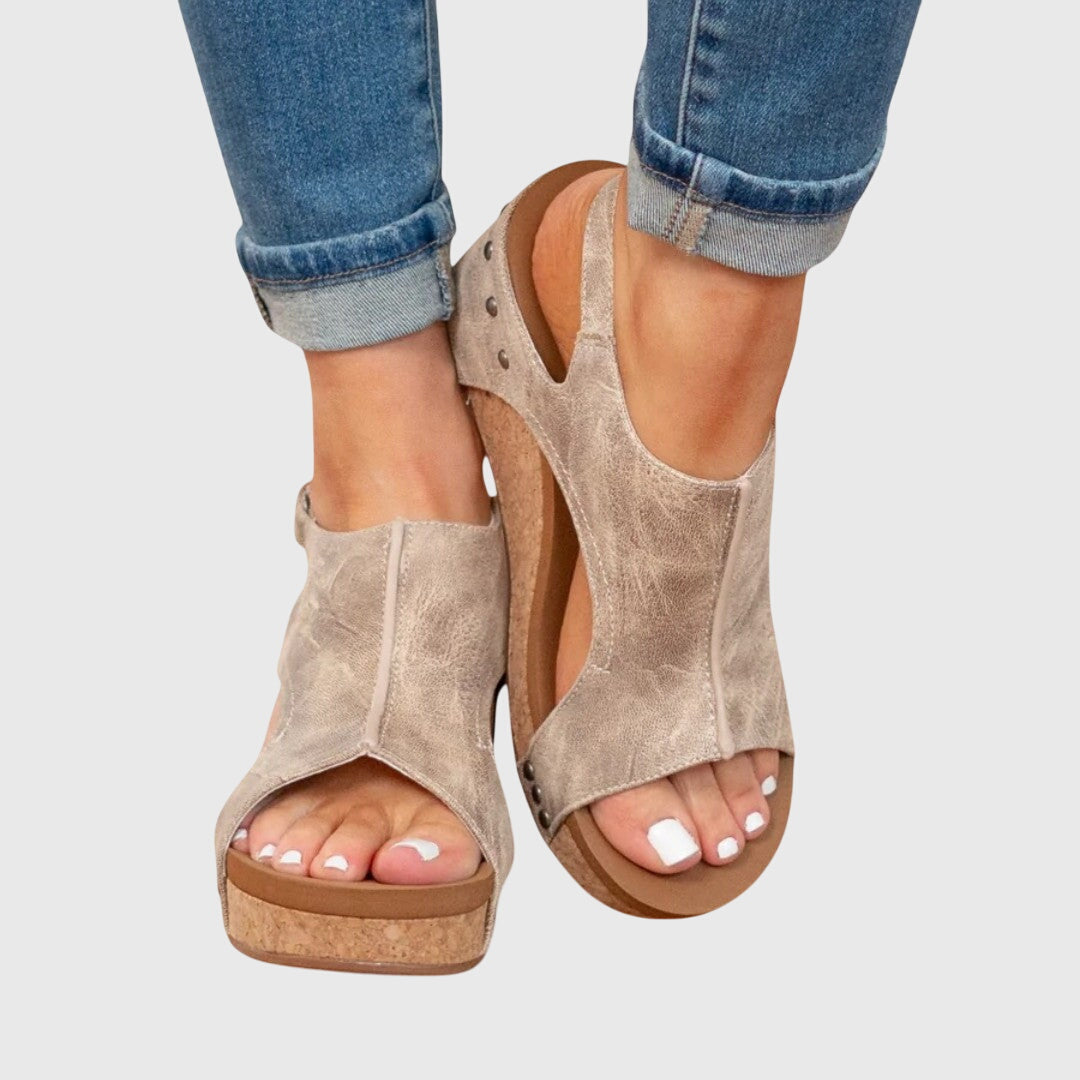 Adela | Sandalias de Cuña