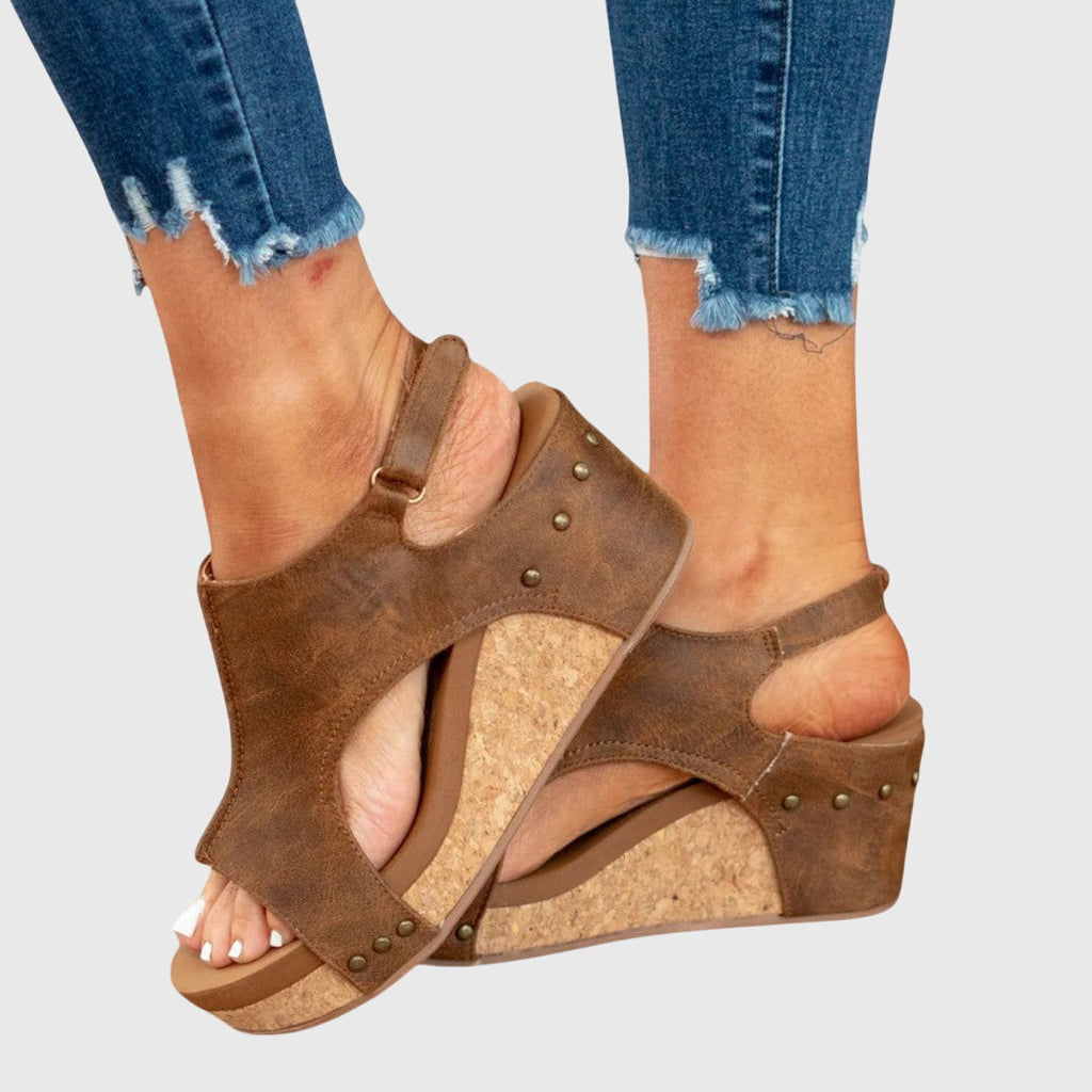 Adela | Sandalias de Cuña