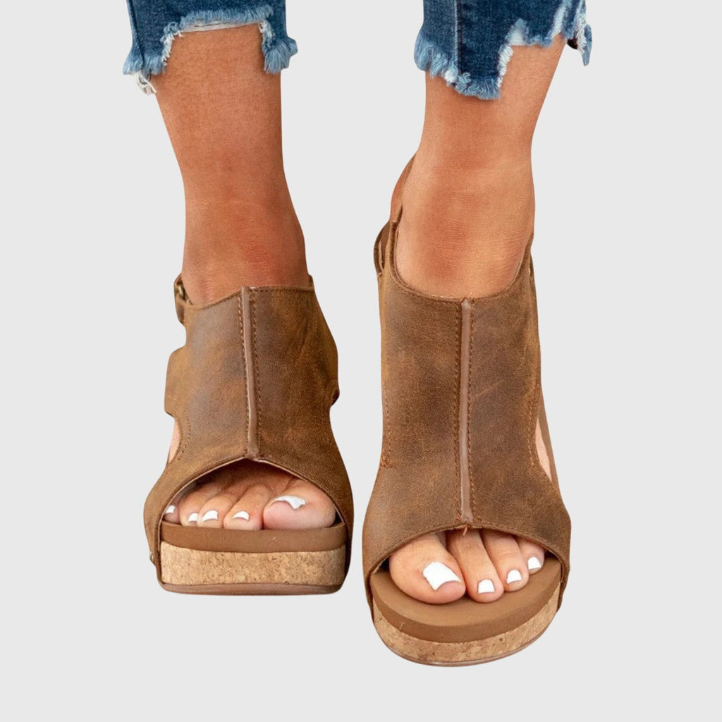 Adela | Sandalias de Cuña