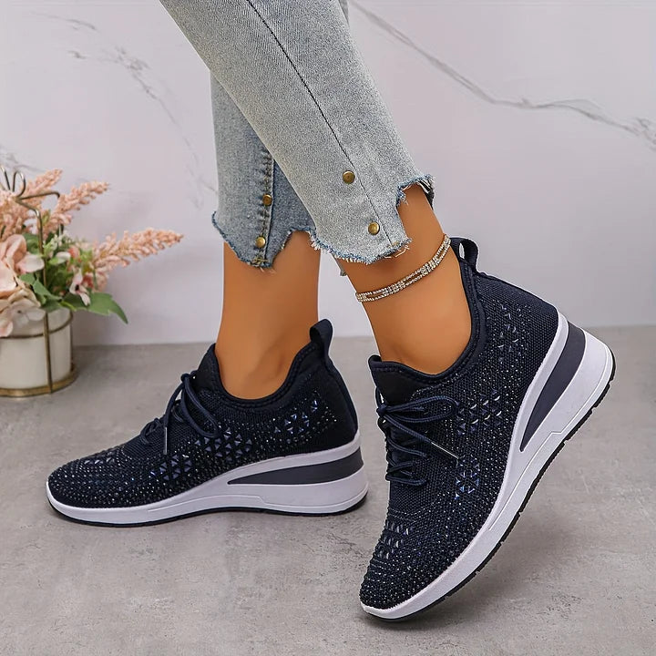 Bonnie | Zapatillas Ortopédicas con Pedrería