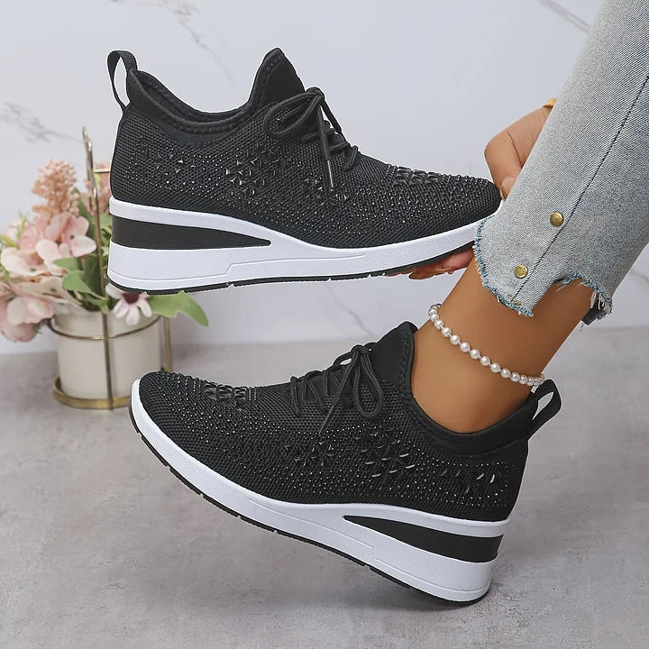 Bonnie | Zapatillas Ortopédicas con Pedrería