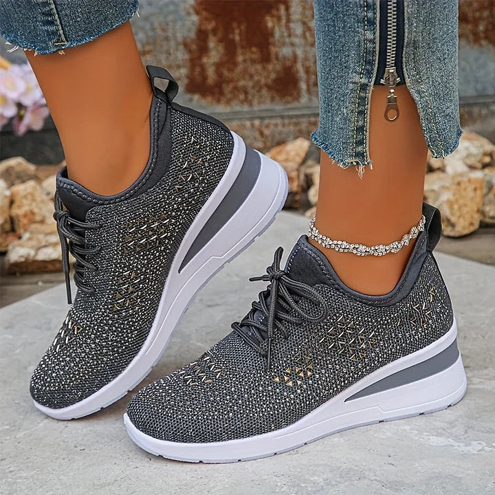 Bonnie | Zapatillas Ortopédicas con Pedrería