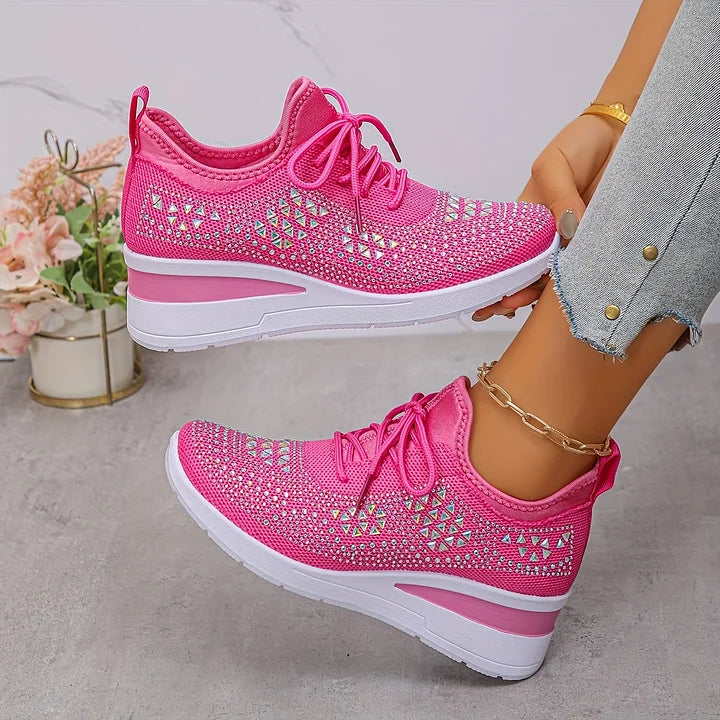 Bonnie | Zapatillas Ortopédicas con Pedrería