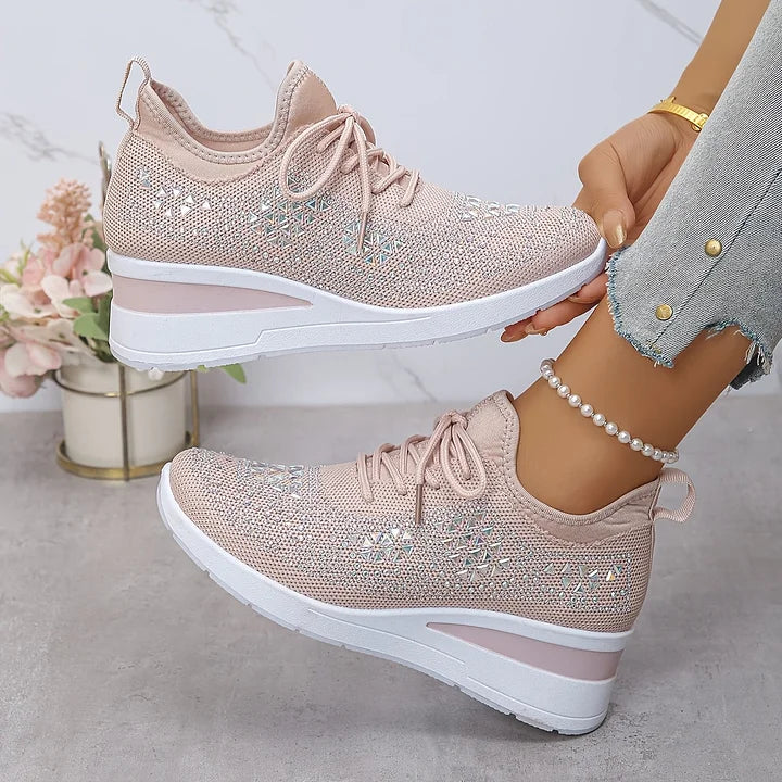 Bonnie | Zapatillas Ortopédicas con Pedrería