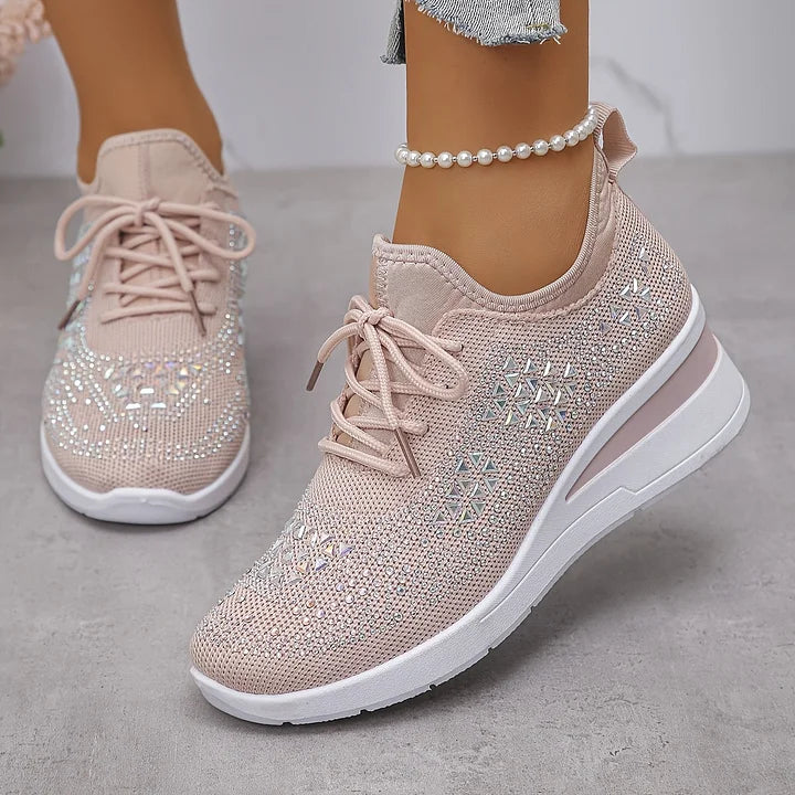 Bonnie | Zapatillas Ortopédicas con Pedrería