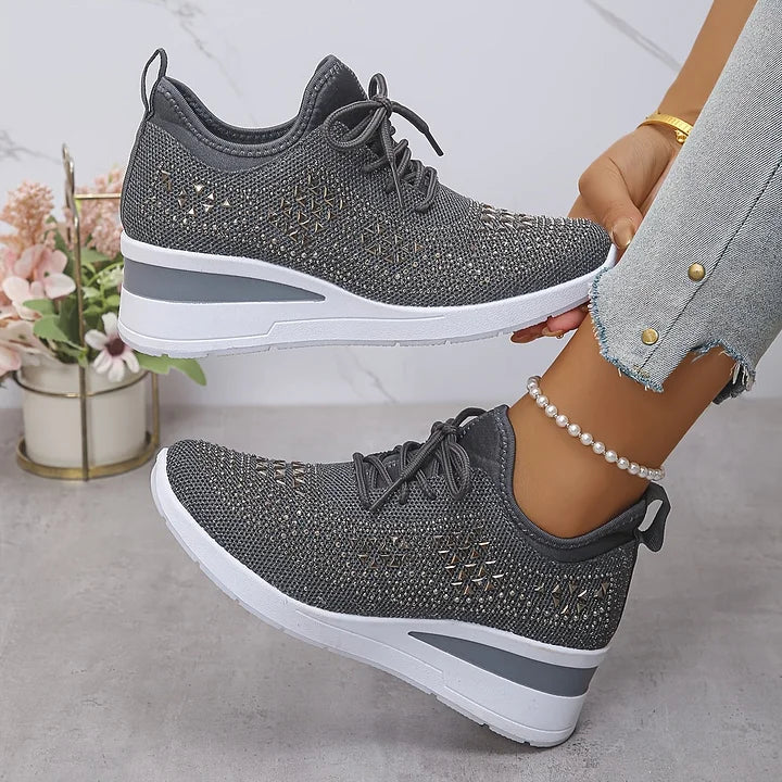 Bonnie | Zapatillas Ortopédicas con Pedrería