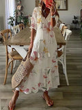 Lana - Vestido Maxi Boho Favorecedor